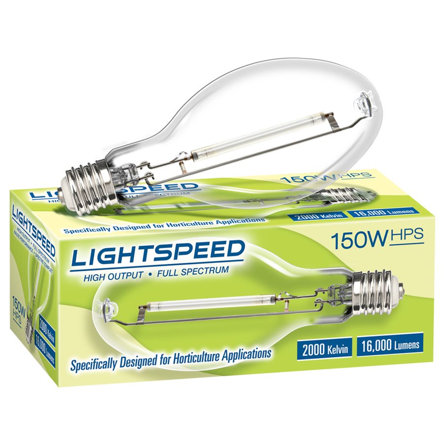 150 watt hps grow light bulb Lightspeed HPS 150W E39 Lamp – HydroponiquePro