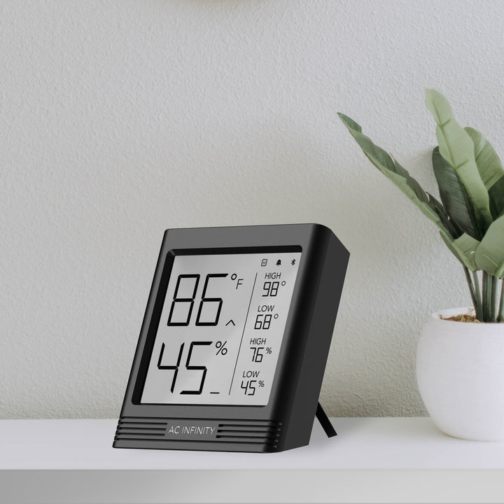 AC Infinity CLOUDCOM B2 Thermo-hygromètre intelligent avec application de données intégrée