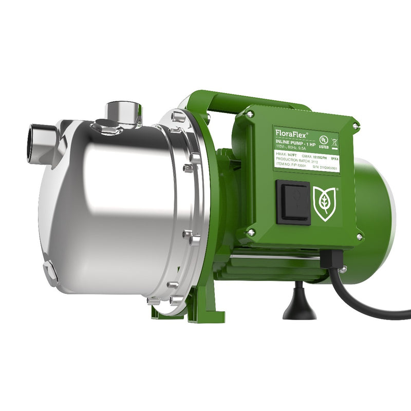Floraflex inline pump 1 hp