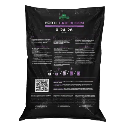 GreenPlanet - Powder Nutrients Horti Late Bloom