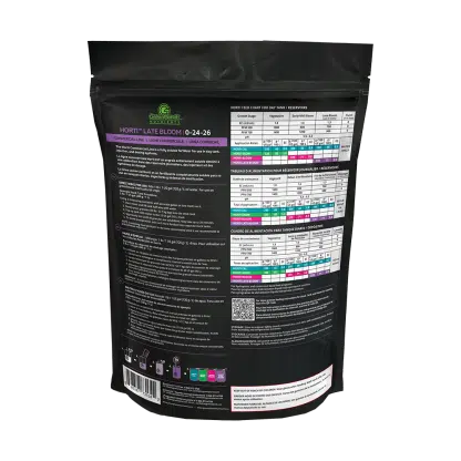 GreenPlanet - Powder Nutrients Horti Late Bloom