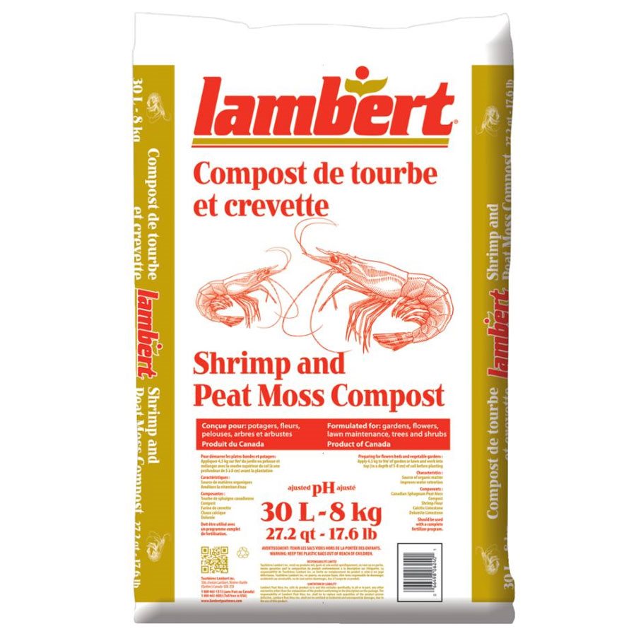 Lambert Shrimp and Peat Moss Compost