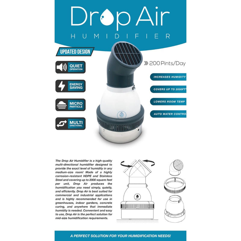 Drop Air commercial Humidifier 200 Pints per Day