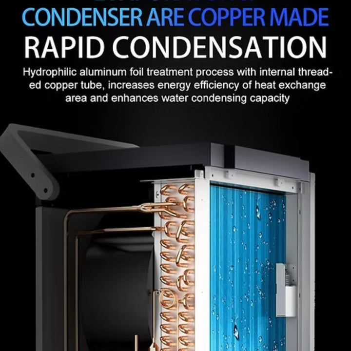 Déshumidificateur commercial Kev/av 190 pintes/jour