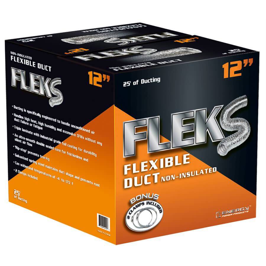 Fleks Ducting Aluminum 25&