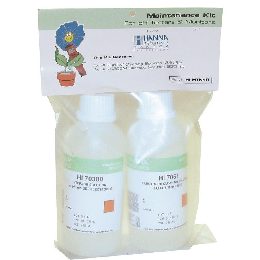 Hanna Hi Mtnkit Kit de nettoyage + stockage 2x 230ml