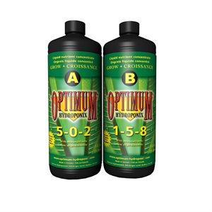 Optimum Hydroponix® Base Nutrients Grow A&amp;b