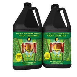 Optimum Hydroponix® Base Nutrients Grow A&amp;b