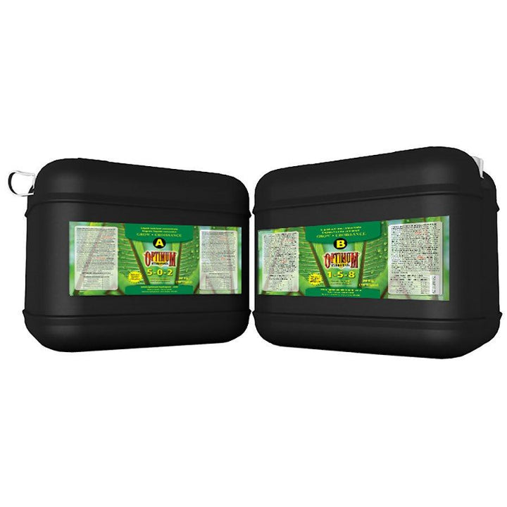 Optimum Hydroponix® Base Nutrients Grow A&amp;b