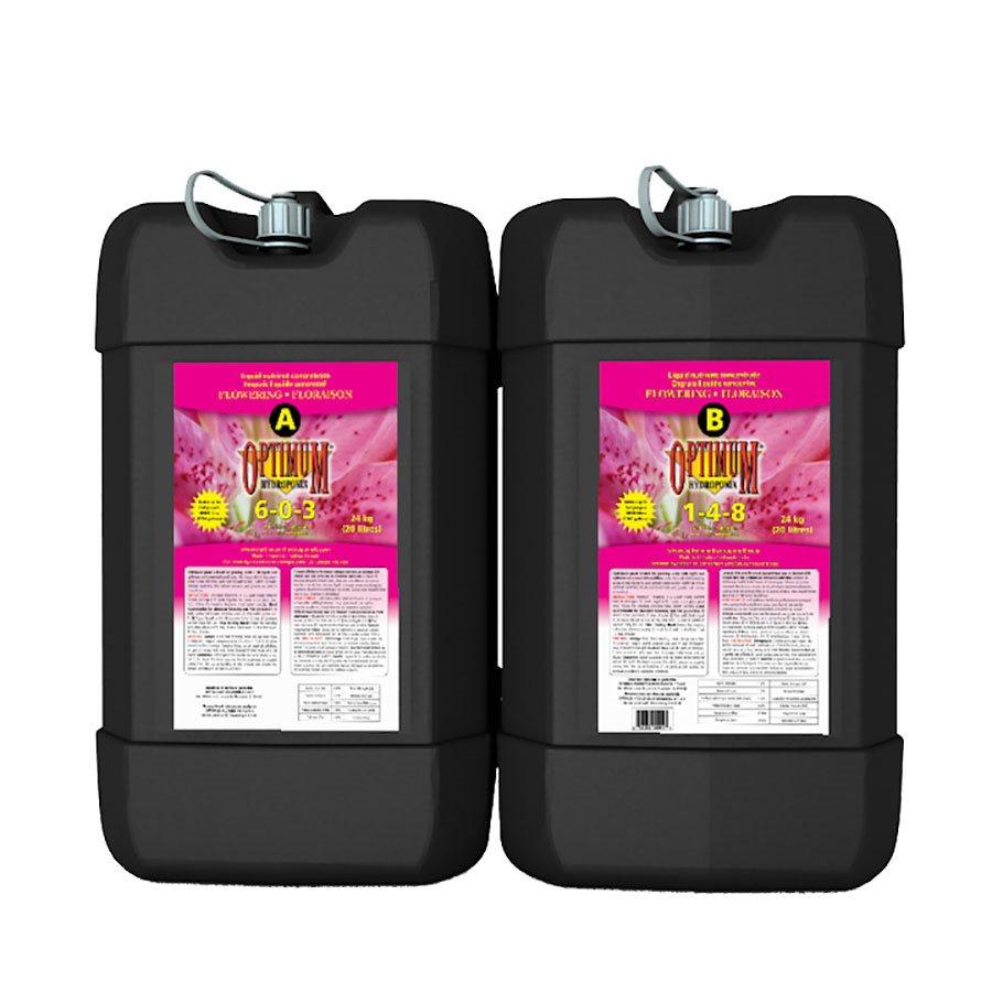 Optimum Hydroponix® Nutriments de base Bloom A&amp;amp;b
