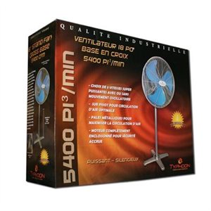 Ventilateur sur Pied Typhoon High Velocity 18" 5200 CFM