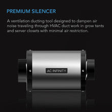 AC INFINITY - INLINE DUCT FAN SILENCER