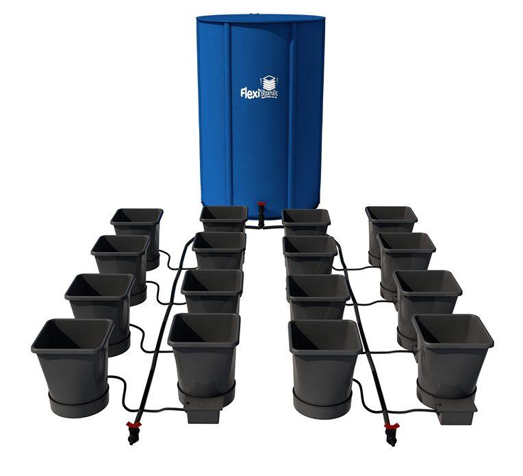 Système Autopot Pot XL 25L (avec réservoir de 225ltr et tuyau de 9mm)
