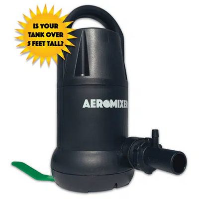 Aeromixer Water Pump and Aerator Tall Tank Kit