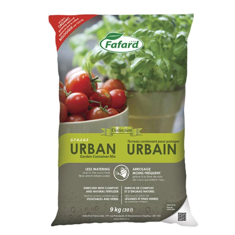 Fafard Urban Garden container soil mix 30L