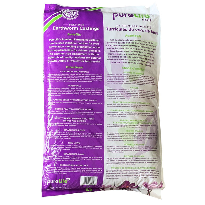 Pure Life Soil Earthworm Castings 20L