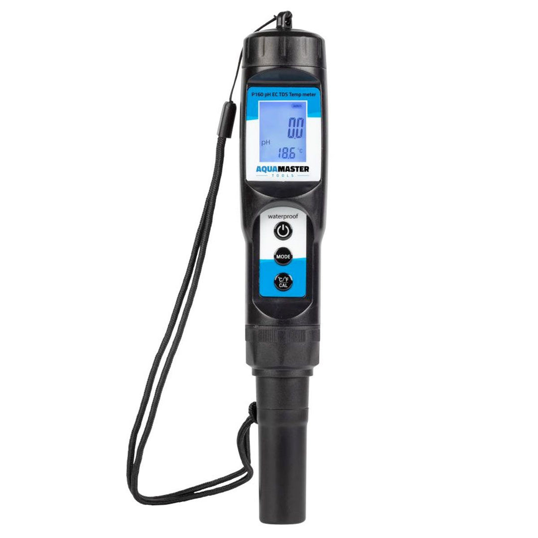 AquaMaster P160 Combo testeur de température pH/EC/PPM/TDS