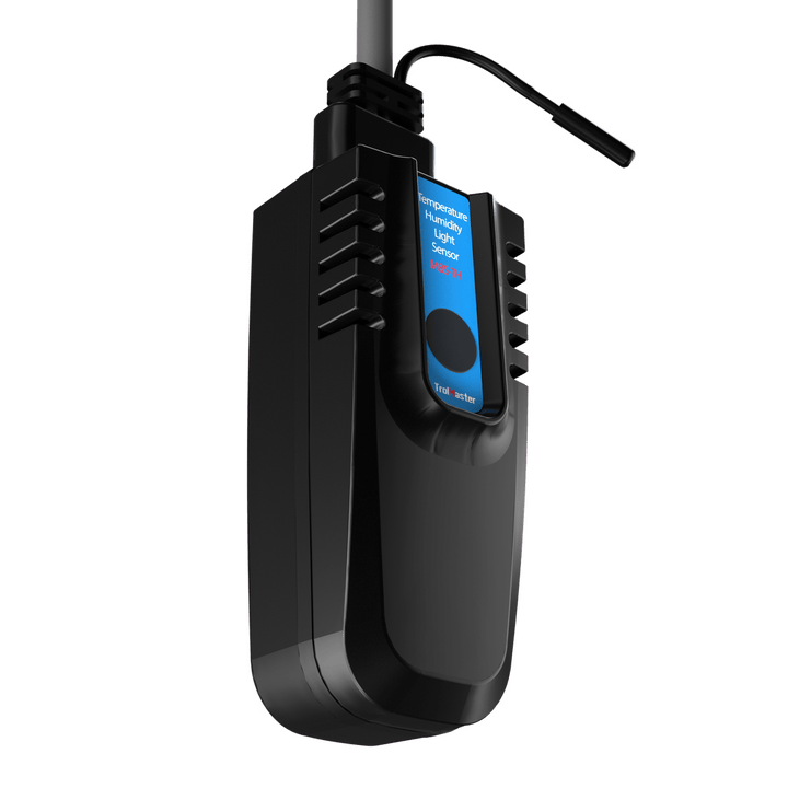 TrolMaster MBS-TH environmental sensor with RJ12 connection for temperature humidity and light detection