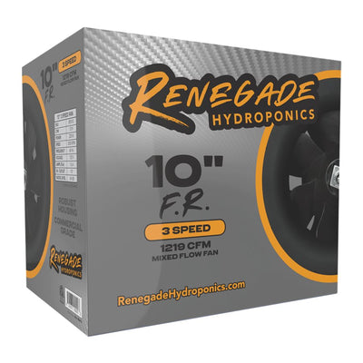 Renegade Hydroponique F.R Ventilateur en ligne 3 vitesses 120v