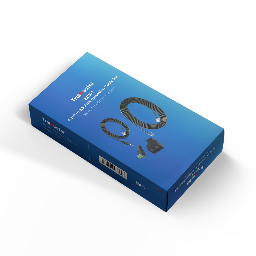 TrolMaster Hydro-X Jeu de câbles convertisseurs RJ12 vers jack 3,5 mm