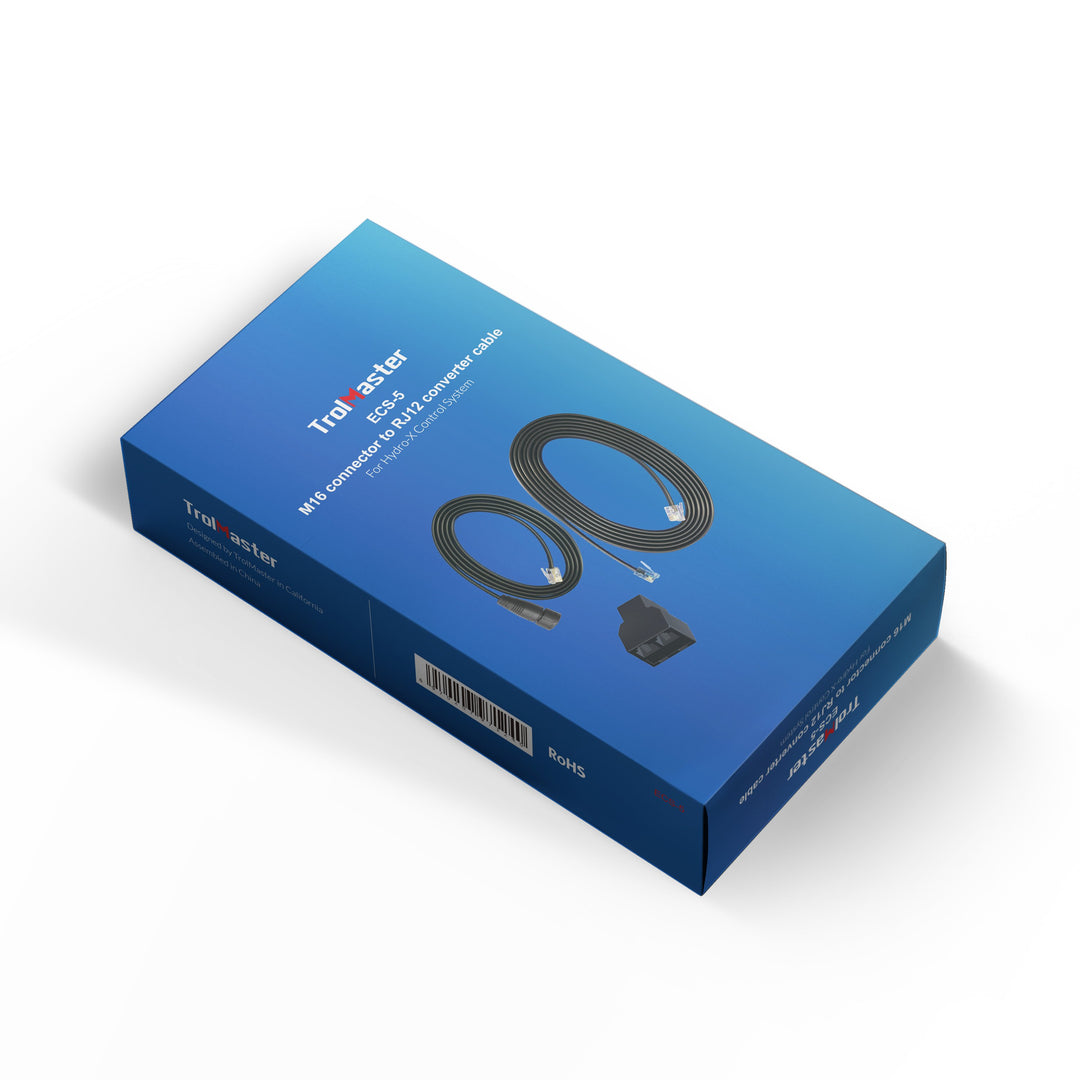 Jeu de câbles pour connecteur PushLock RJ12 à M16 de TrolMaster pour Fluence