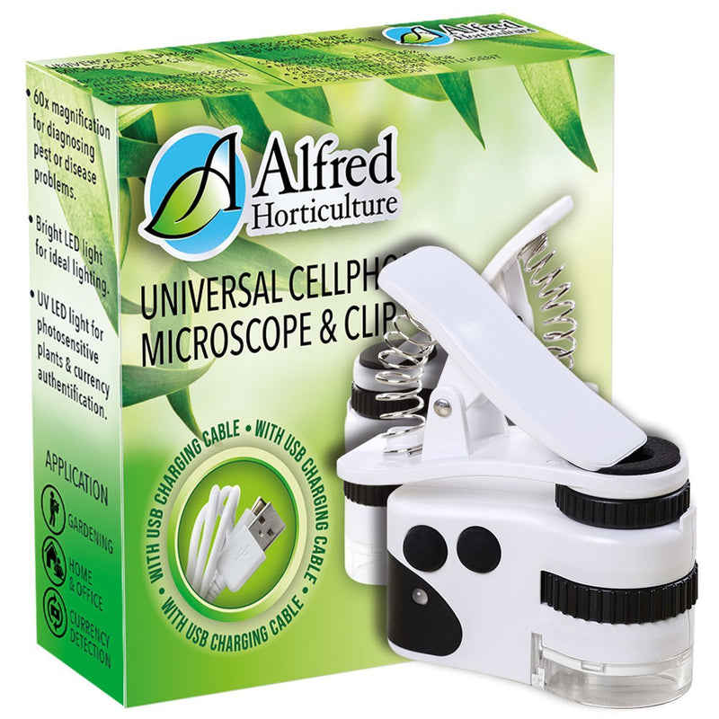 Alfred Phone Microscope 60x W / Chargeur Usb