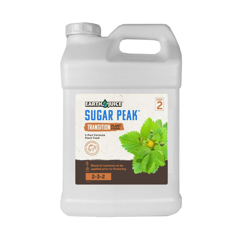 Earth Juice Sugar Peak Transition