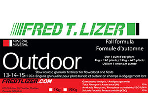 Fred T. Lizer- Slow release (fall formula)